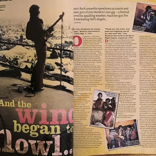 Classic Rock Presents Jimi Hendrix Magazine like new