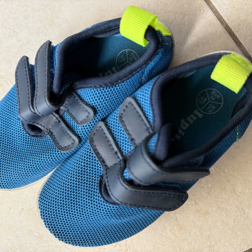 Lupilu barefoot kids shoes size 25 like new, blue