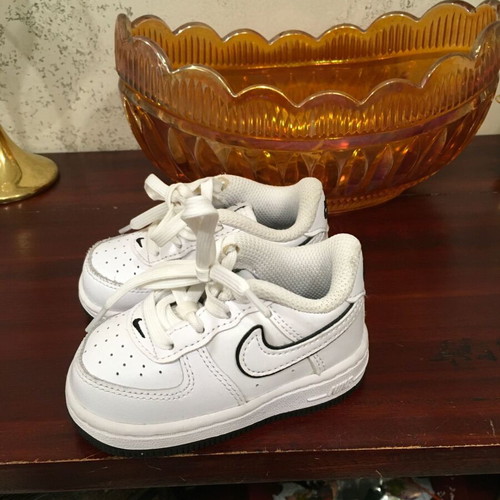 Nike Force 1 Crib Booties Baby Shoe size US 4C like new