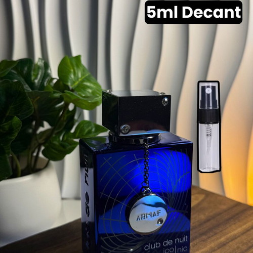 Armaf Club De Nuit Iconic Eau de Parfum 5ml decant like new