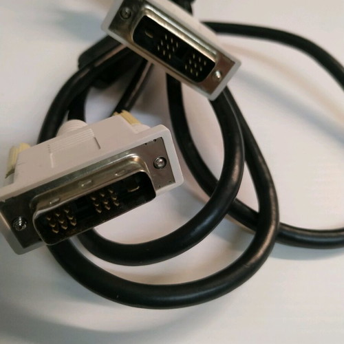 DVI-D monitor cable male to male 180cm like new