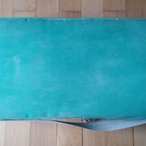 Portable cassette case for 30 tapes used