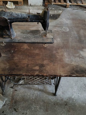 Electric sewing machine used