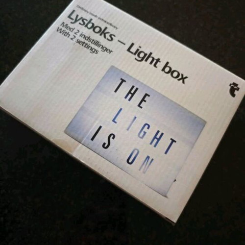 Light sign box καινούργιο