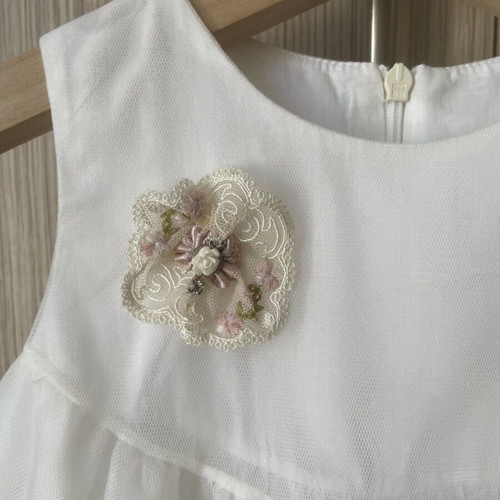 Set of 2 dresses for 18-month girl like new (Lapin House, Delfino)