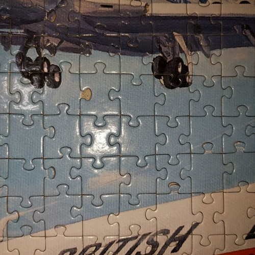 Corner Piece All Aboard 1000-piece jigsaw puzzle
