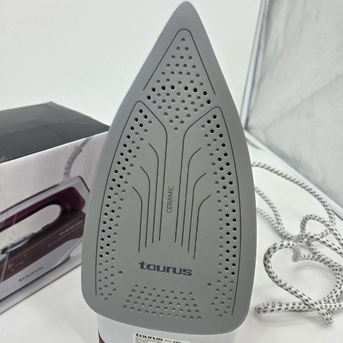 Taurus Atlantida 3000 Steam Iron New, 3000W Power, Ceramic Soleplate