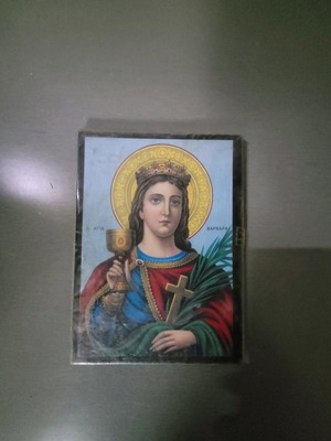 Εικόνα παλιά της Αγίας Βαρβάρας