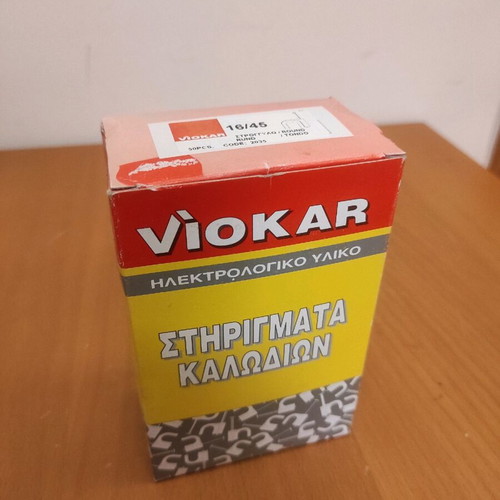 Viokar Cable Staples Roka 16/45 new, pack of 50