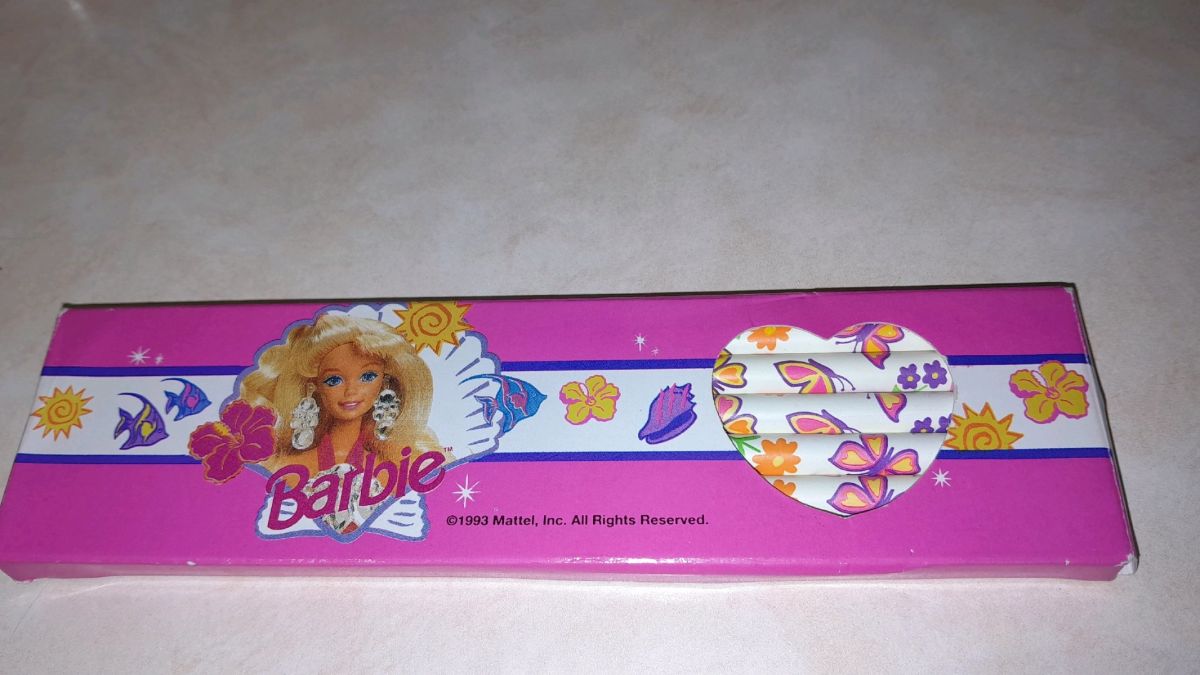 Συλλεκτικα μολυβια Barbie 1993-1994 στη συσκευασια τουςαπο τη Mattel, 6 τεμαχια