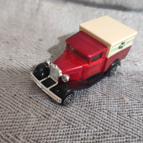 Majorette Ford A Van tea shop toy car used