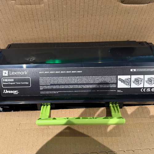 Lexmark toner MS/MX 317 417 517 617 like new