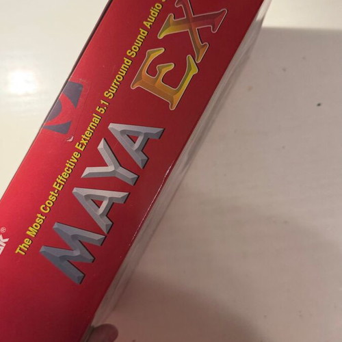 Audiotrak MAYA EX external USB sound card 5.1 surround used