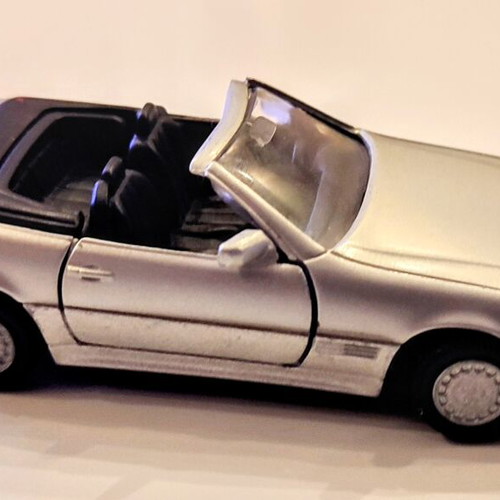 GEMA Mercedes Benz 500SL used, 1/43 scale