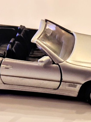 GEMA Mercedes Benz 500SL used, 1/43 scale