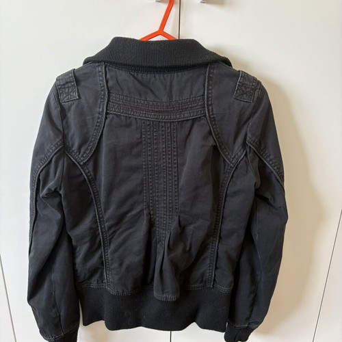 Xdye black jacket like new with pockets, size M