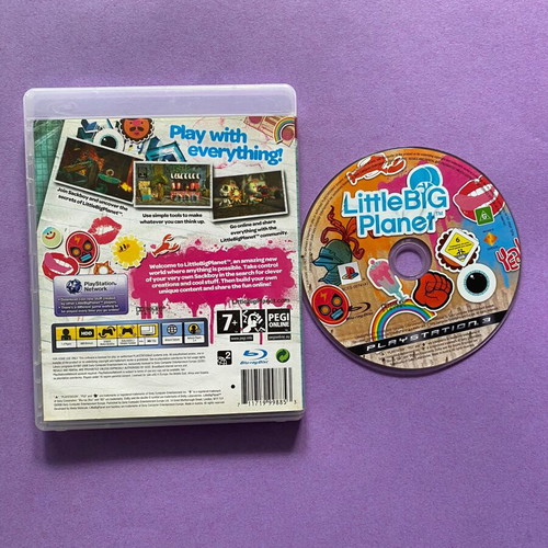 LittleBigPlanet PlayStation 3 game used, adventure puzzle