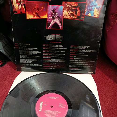 Saxon The Eagle Has Landed vinyl used, metal