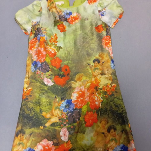 Gucci silk dress size 6 years for girls