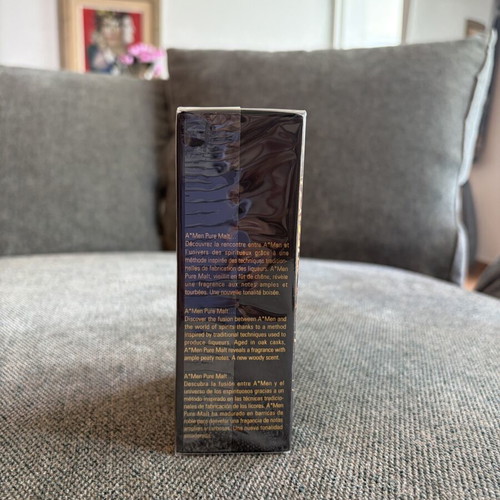 Mugler A Men Pure Malt Eau de Toilette 100ml new, authentic
