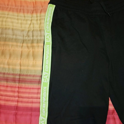 Emporio Armani tracksuit used, size medium, black