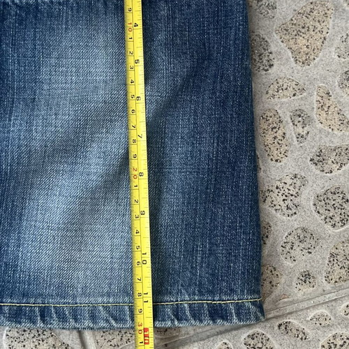 Vintage mini skirt, blue, size M
