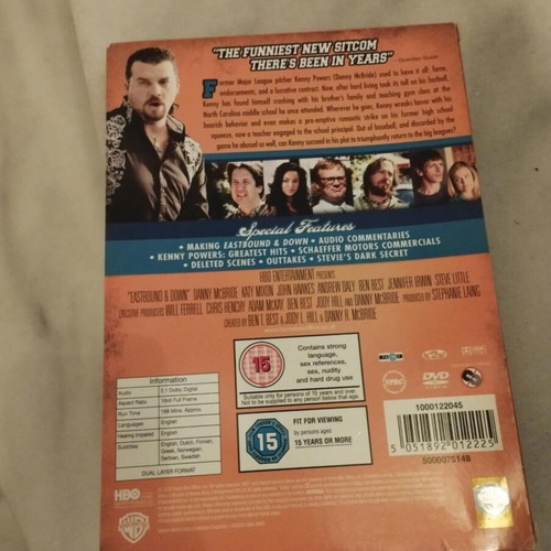 Eastbound & Down Season 1 DVD used with Greek subtitles