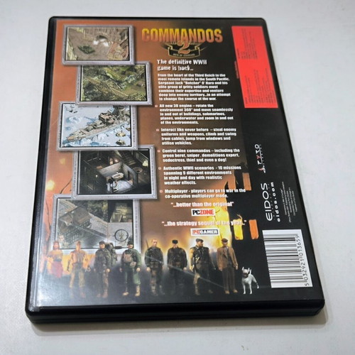Commandos 2 Men of Courage PC like new, strategy
