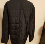 Double 2XL jacket-coat used, black