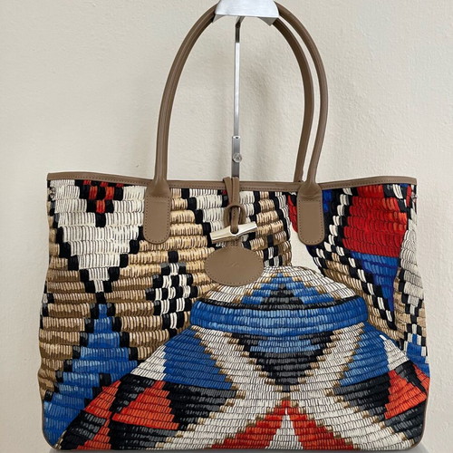 Longchamp Roseau collectible shoulder bag multicolor new