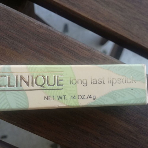 Clinique Long Lasting Lipstick No 02 Sugar Bean Soft Shine new
