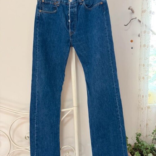 Levi’s 501 Original jeans used, blue denim
