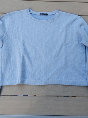 Zara women's blouse medium turquoise like new