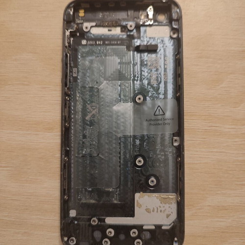 Apple iPhone 5 A1429 housing used, rear cover