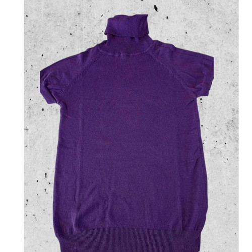Zara knitted blouse purple like new, size S