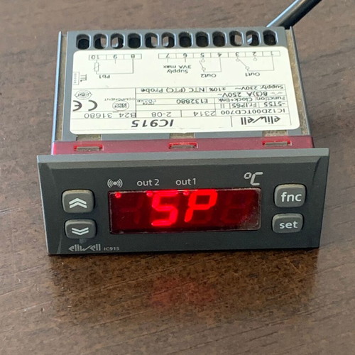 ELIWELL IC915 temperature controller used