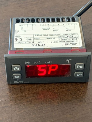 ELIWELL IC915 temperature controller used