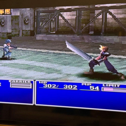 Final Fantasy VII PlayStation 1 game used, English version