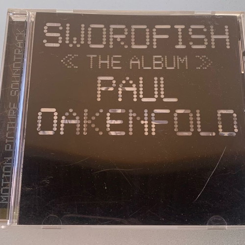 Paul Oakenfold Swordfish the album CD used, electronic