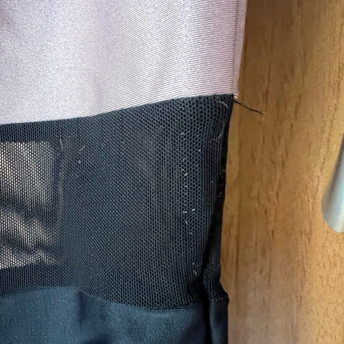 SunsetGo leggings used, black with pink and mesh, size S