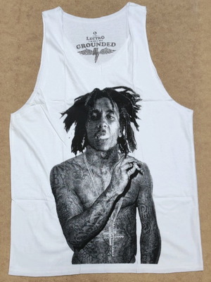Bob Marley Reggae tattoo sleeveless tank top cotton size L new