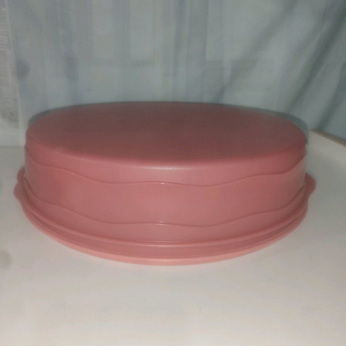 Tupperware Expression Round Cake Server new