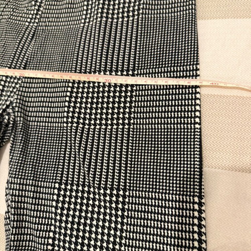 Stradivarius leggings pants size M, like new, black and white checkered