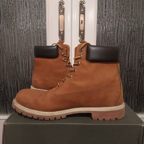 Μποτάκια Timberland 6-inch μεταχειρισμένα, καφέ, μέγεθος 46