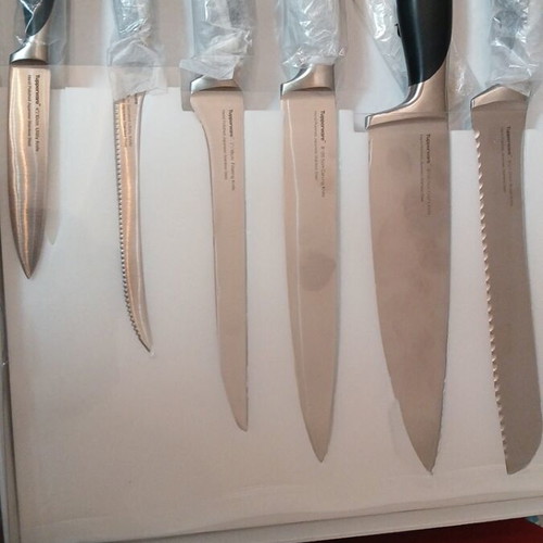 Chef Series Pro Tupperware knife set new
