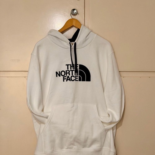 The North Face men's hoodie white new, XXL