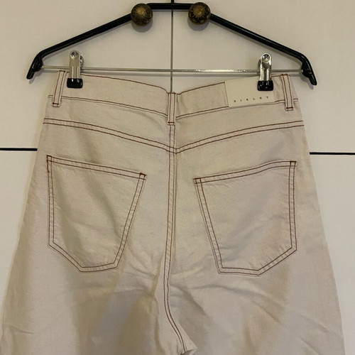 Sisley straight-leg jeans like new, waist 42cm