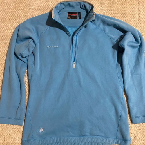 Mammut fleece shirt used, size L, blue