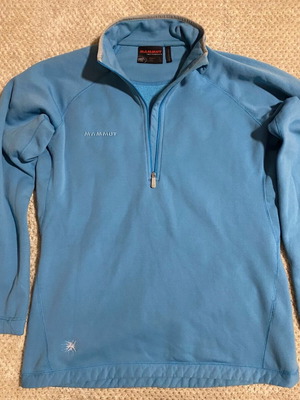 Mammut fleece shirt used, size L, blue