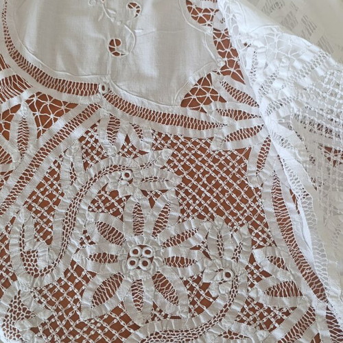 Handmade cotton tablecloth new